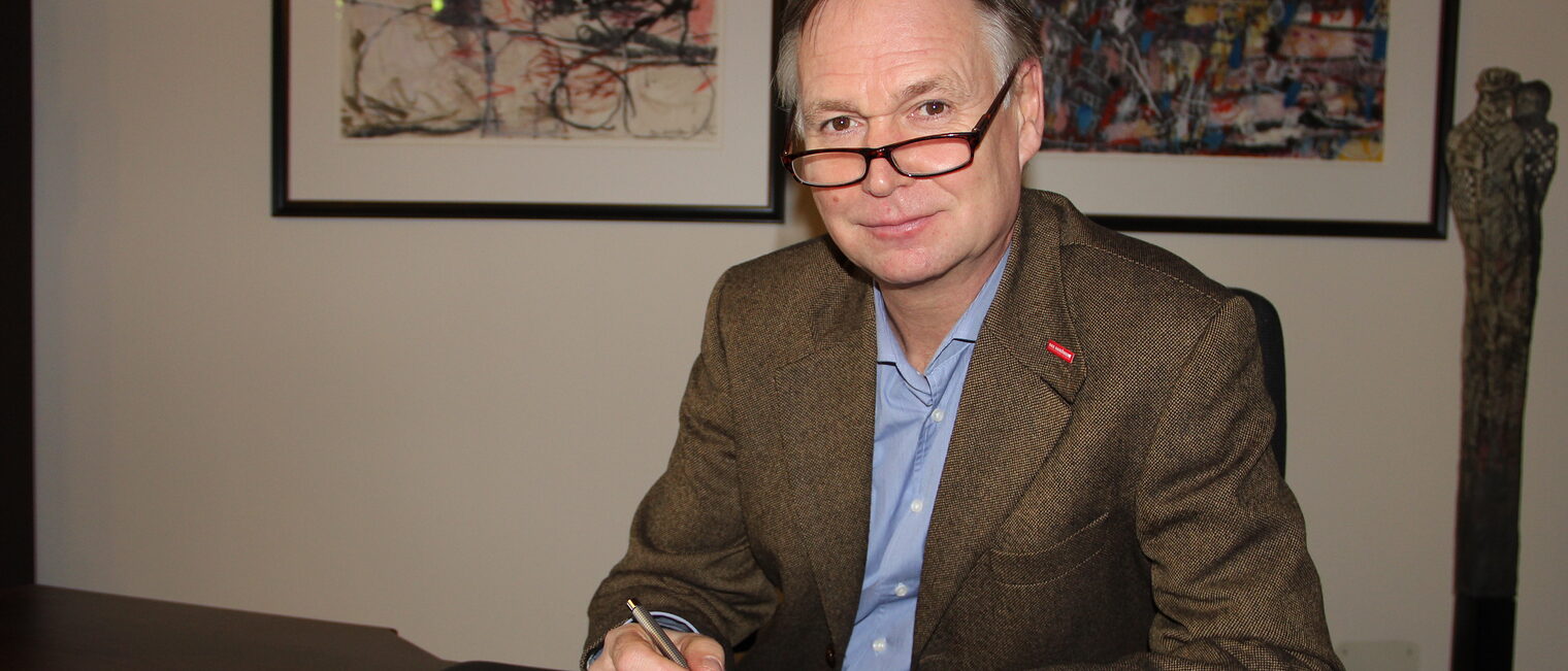 Der Präsident des Thüringer Handwerkstags e.V. (THT), Stefan Lobenstein, unterzeichnete den Brief an Thüringens Ministerpräsidenten Bodo Ramelow.