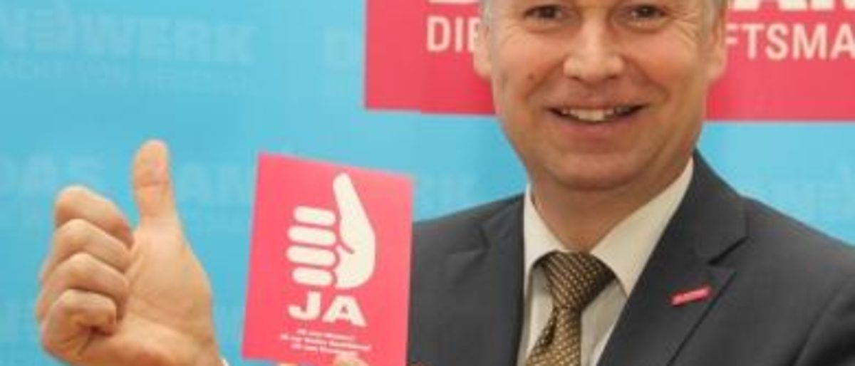 Sagt "JA zum handwerk": Handwerkskammerpräsident Stefan Lobenstein Sagt "JA zum handwerk": Handwerkskammerpräsident Stefan Lobenstein