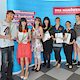 150 junge Frauen und Männer erhielten am 16. Juli 2015 im Berufsbildungszentrum der Handwerkskammer Erfurt ihre Gesellen- und Facharbeiterbriefe in 17 Berufen 