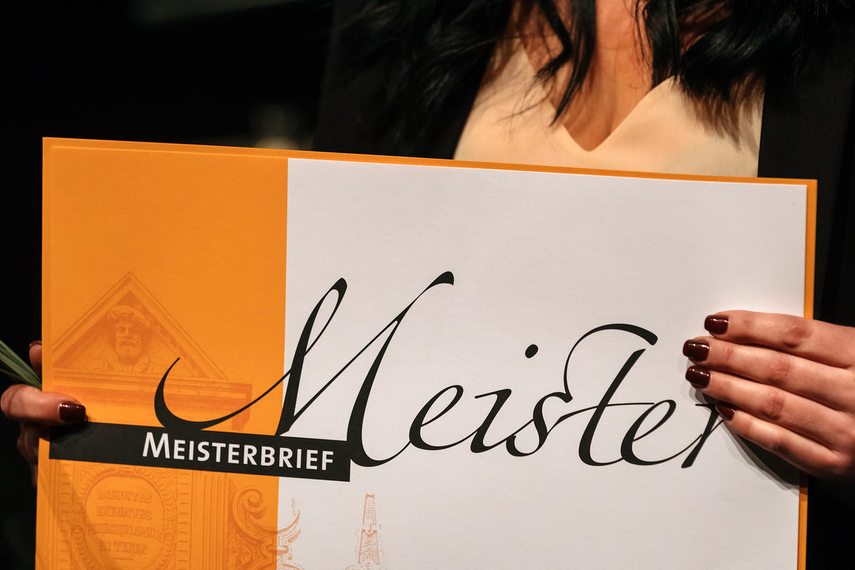 Meisterfeier der Handwerkskammer Erfurt am 17.02.2018 auf der Messe Erfurt (Thüringen) Foto: Michael Reichel /arifoto.de Schlagwort(e): lth