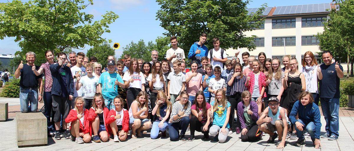 Teilnehmer des MINT-Sommercamps 2018 Handwerkskammer Erfurt MINT Sommercamp 2018
