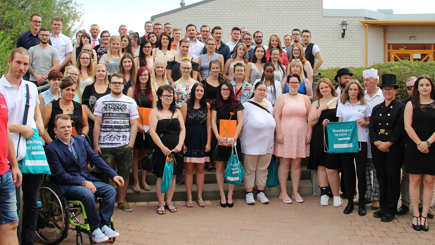 Gruppenbild Gesellenfreisprechung