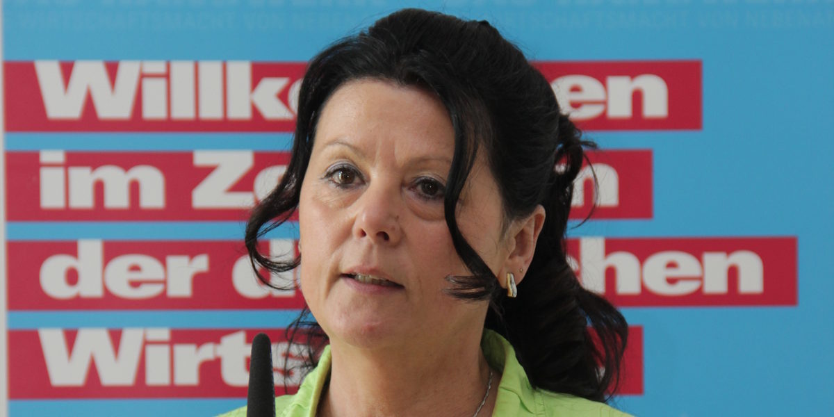 Bärbel Kritzmann ist Vizepräsidentin in der Vollversammlung der Handwerkskammer Erfurt. Bärbel Kritzmann ist Vizepräsidentin in der Vollversammlung der Handwerkskammer Erfurt.