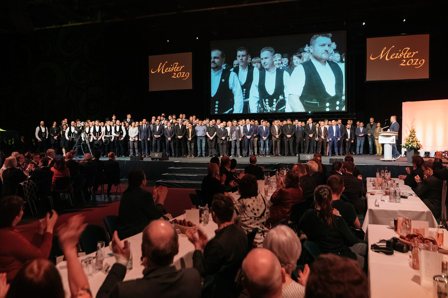 Meisterfeier der Handwerkskammer Erfurt am 23.02.2019 auf der Messe Erfurt (Thüringen). Foto: HWK/Michael Reichel Schlagwort(e): lth, Handwerk, HWK