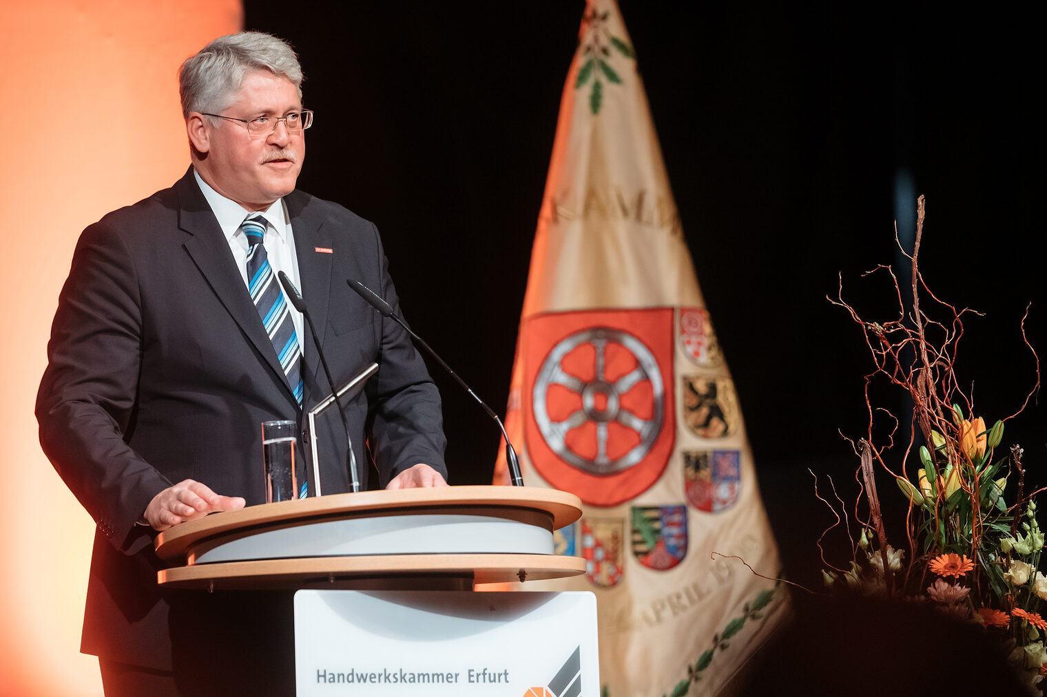 Meisterfeier der Handwerkskammer Erfurt am 23.02.2019 auf der Messe Erfurt (Thüringen). Foto: HWK/Michael Reichel Schlagwort(e): lth, Handwerk, HWK