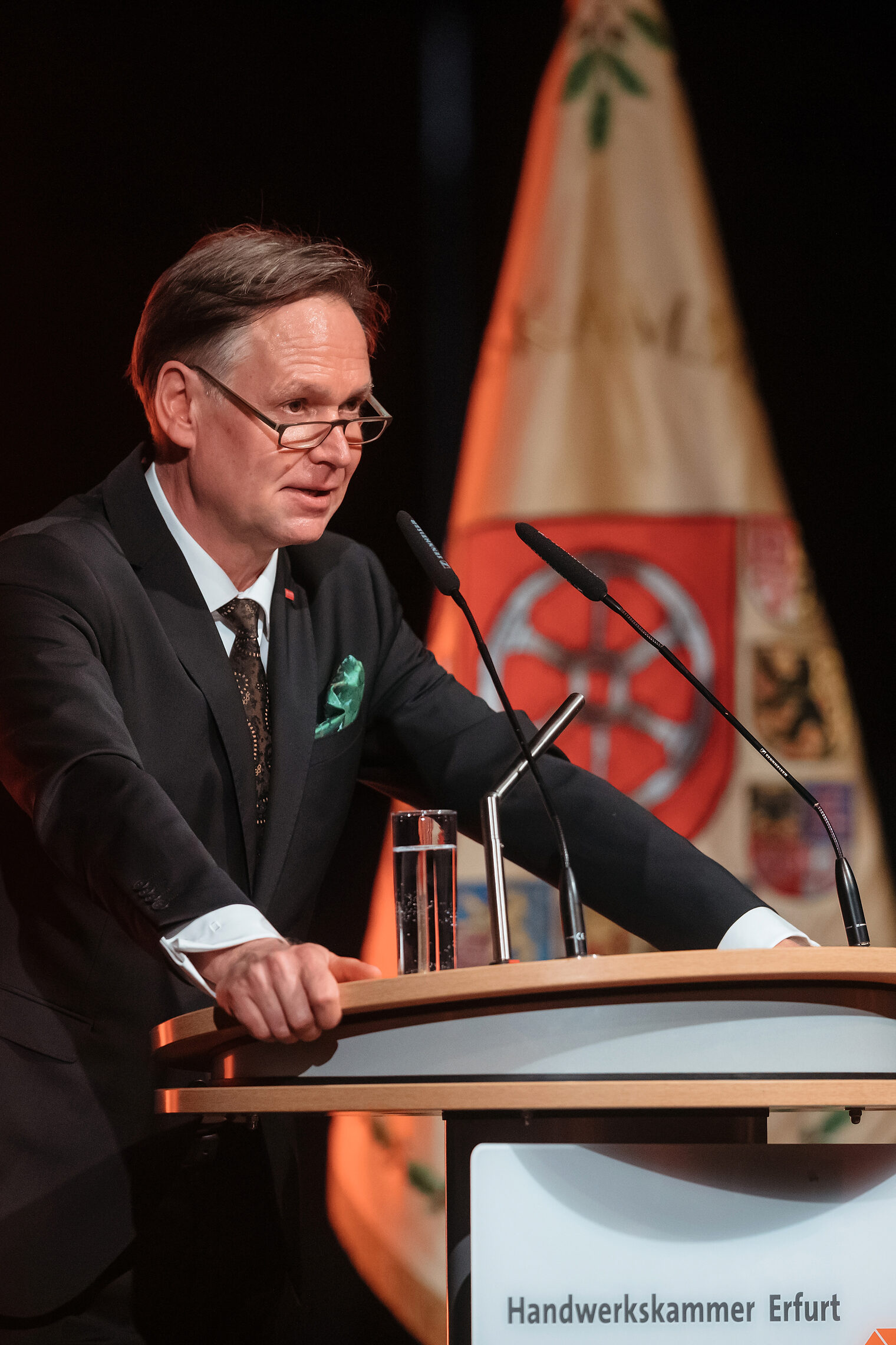 Meisterfeier der Handwerkskammer Erfurt am 23.02.2019 auf der Messe Erfurt (Thüringen). Foto: HWK/Michael Reichel Schlagwort(e): lth, Handwerk, HWK