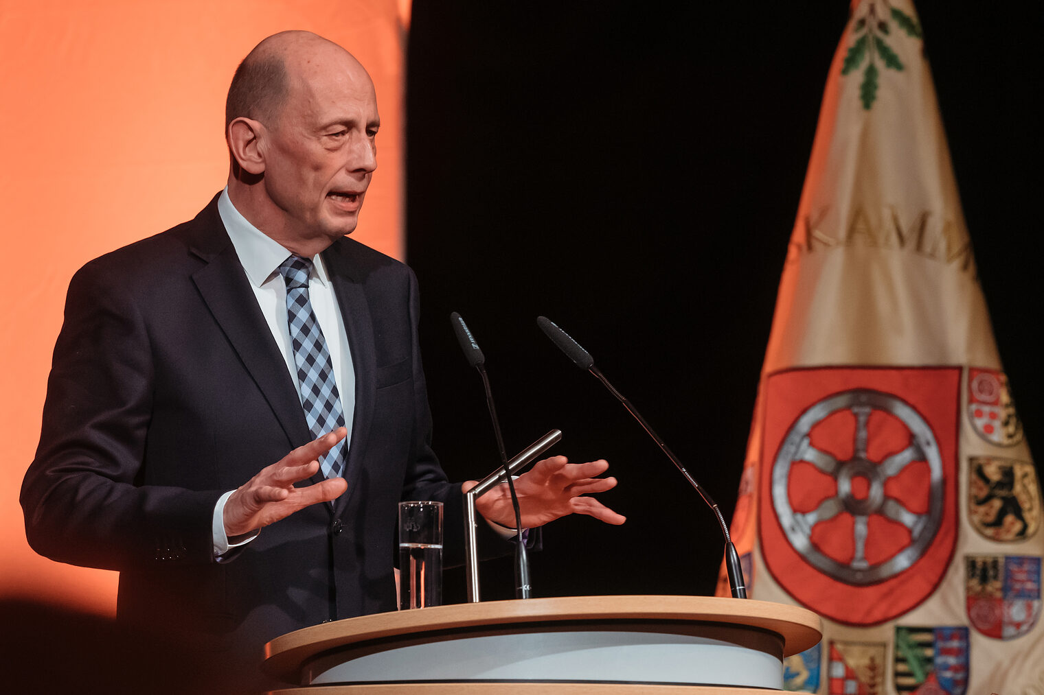 Meisterfeier der Handwerkskammer Erfurt am 23.02.2019 auf der Messe Erfurt (Thüringen). Foto: HWK/Michael Reichel Schlagwort(e): lth, Handwerk, HWK