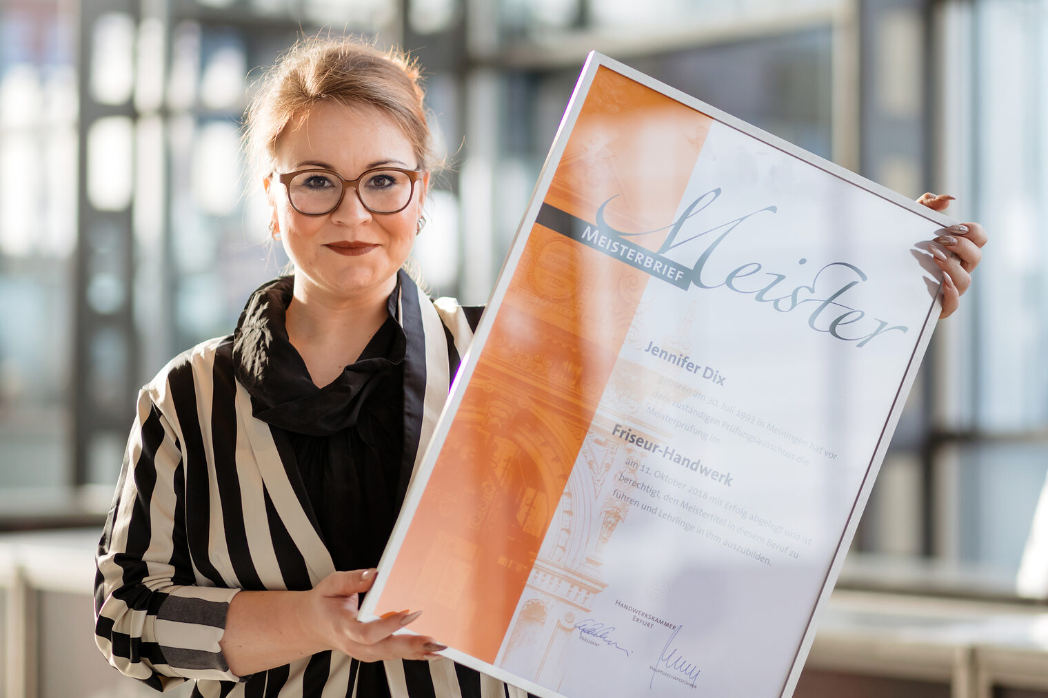 Meisterfeier der Handwerkskammer Erfurt am 23.02.2019 auf der Messe Erfurt (Thüringen). Foto: HWK/Michael Reichel Schlagwort(e): lth, Handwerk, HWK