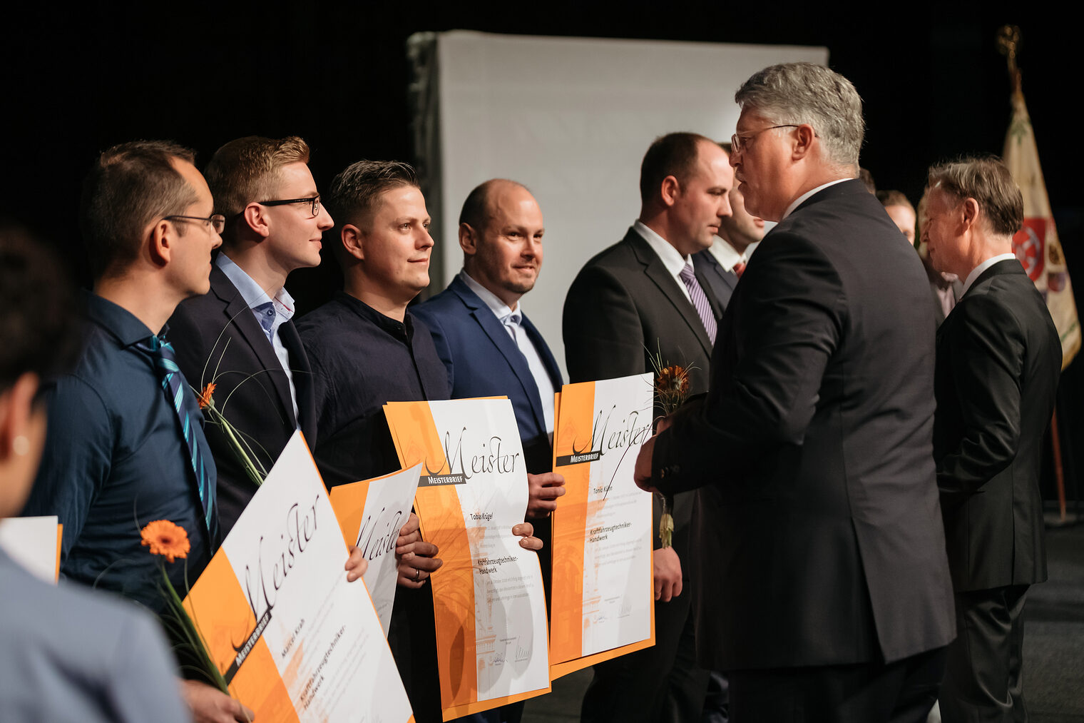 Meisterfeier der Handwerkskammer Erfurt am 23.02.2019 auf der Messe Erfurt (Thüringen). Foto: HWK/Michael Reichel Schlagwort(e): lth, Handwerk, HWK