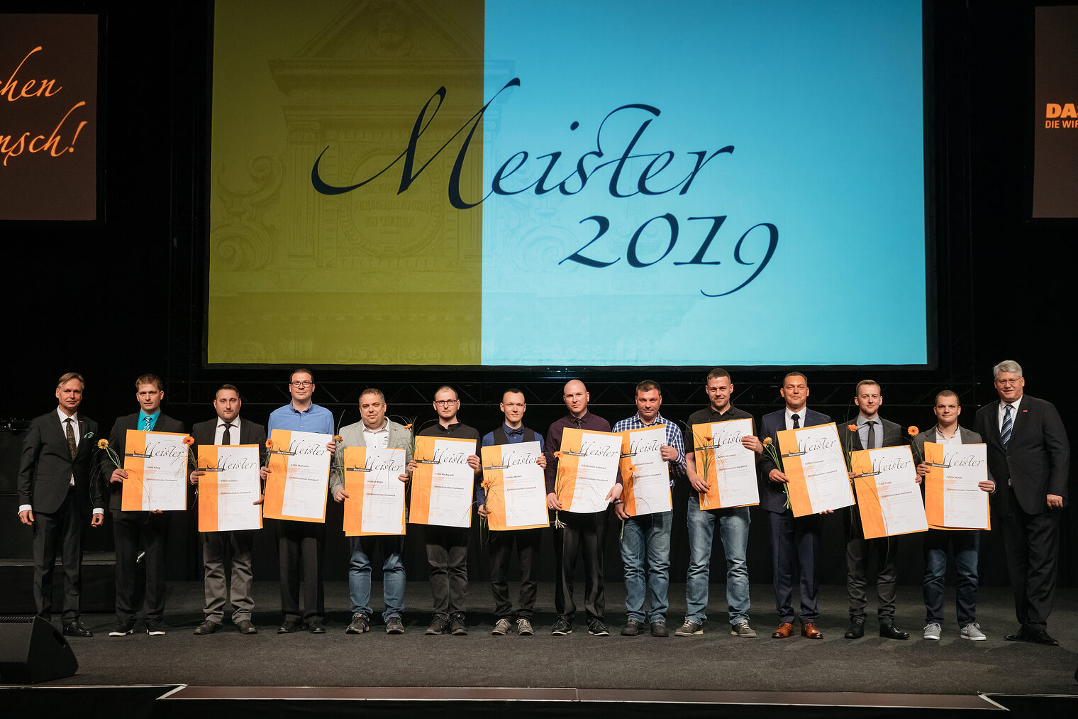 Meisterfeier der Handwerkskammer Erfurt am 23.02.2019 auf der Messe Erfurt (Thüringen). Foto: HWK/Michael Reichel Schlagwort(e): lth, Handwerk, HWK