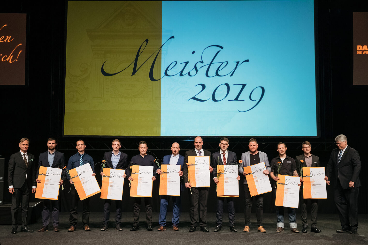 Meisterfeier der Handwerkskammer Erfurt am 23.02.2019 auf der Messe Erfurt (Thüringen). Foto: HWK/Michael Reichel Schlagwort(e): lth, Handwerk, HWK