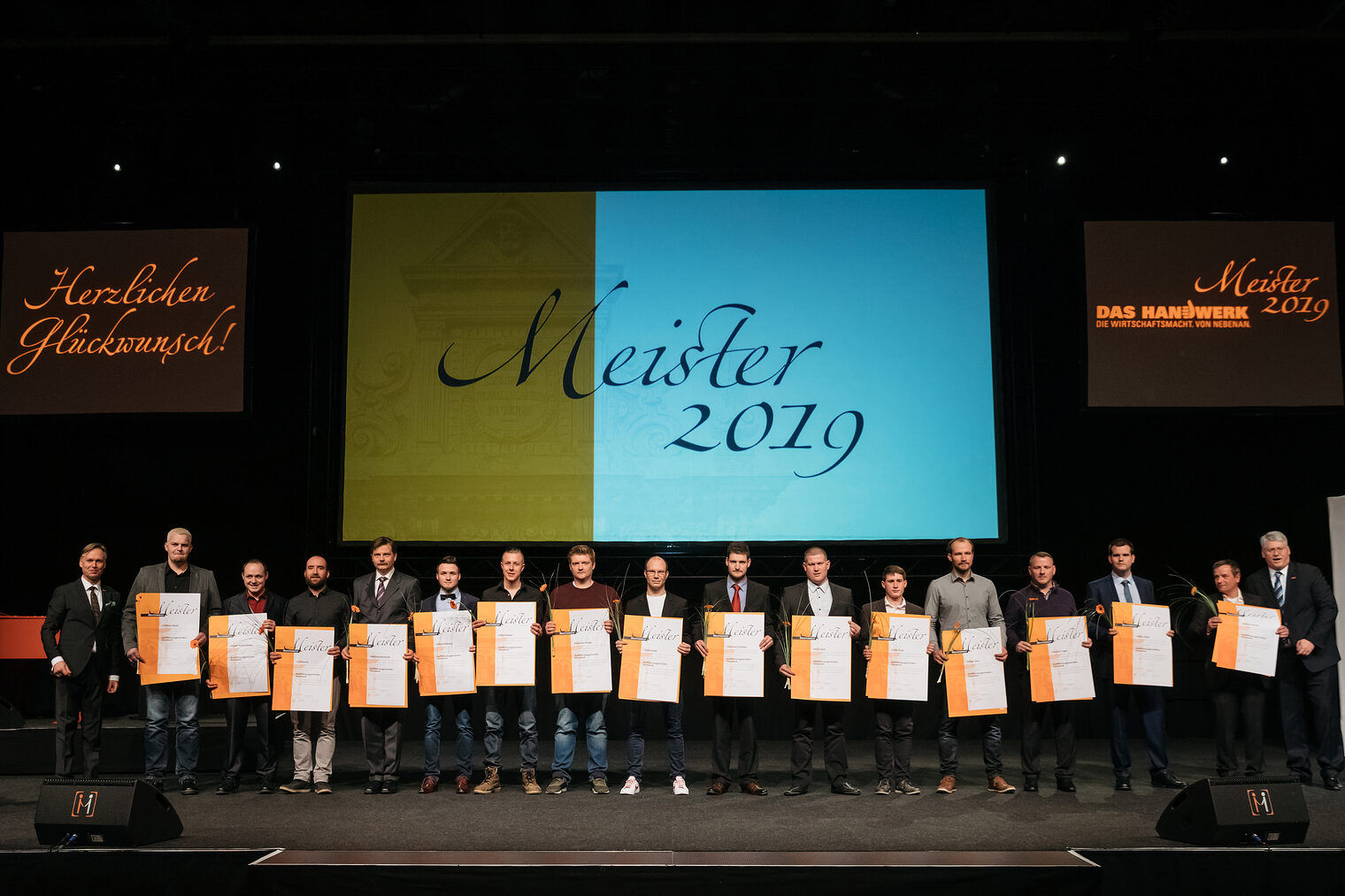 Meisterfeier der Handwerkskammer Erfurt am 23.02.2019 auf der Messe Erfurt (Thüringen). Foto: HWK/Michael Reichel Schlagwort(e): lth, Handwerk, HWK