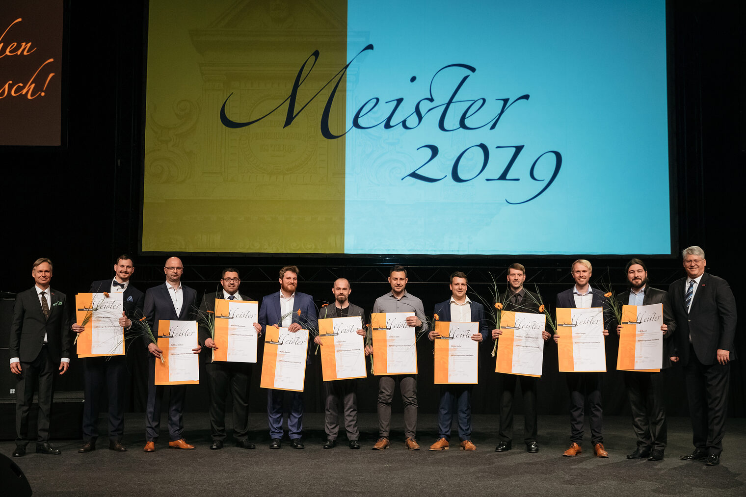 Meisterfeier der Handwerkskammer Erfurt am 23.02.2019 auf der Messe Erfurt (Thüringen). Foto: HWK/Michael Reichel Schlagwort(e): lth, Handwerk, HWK