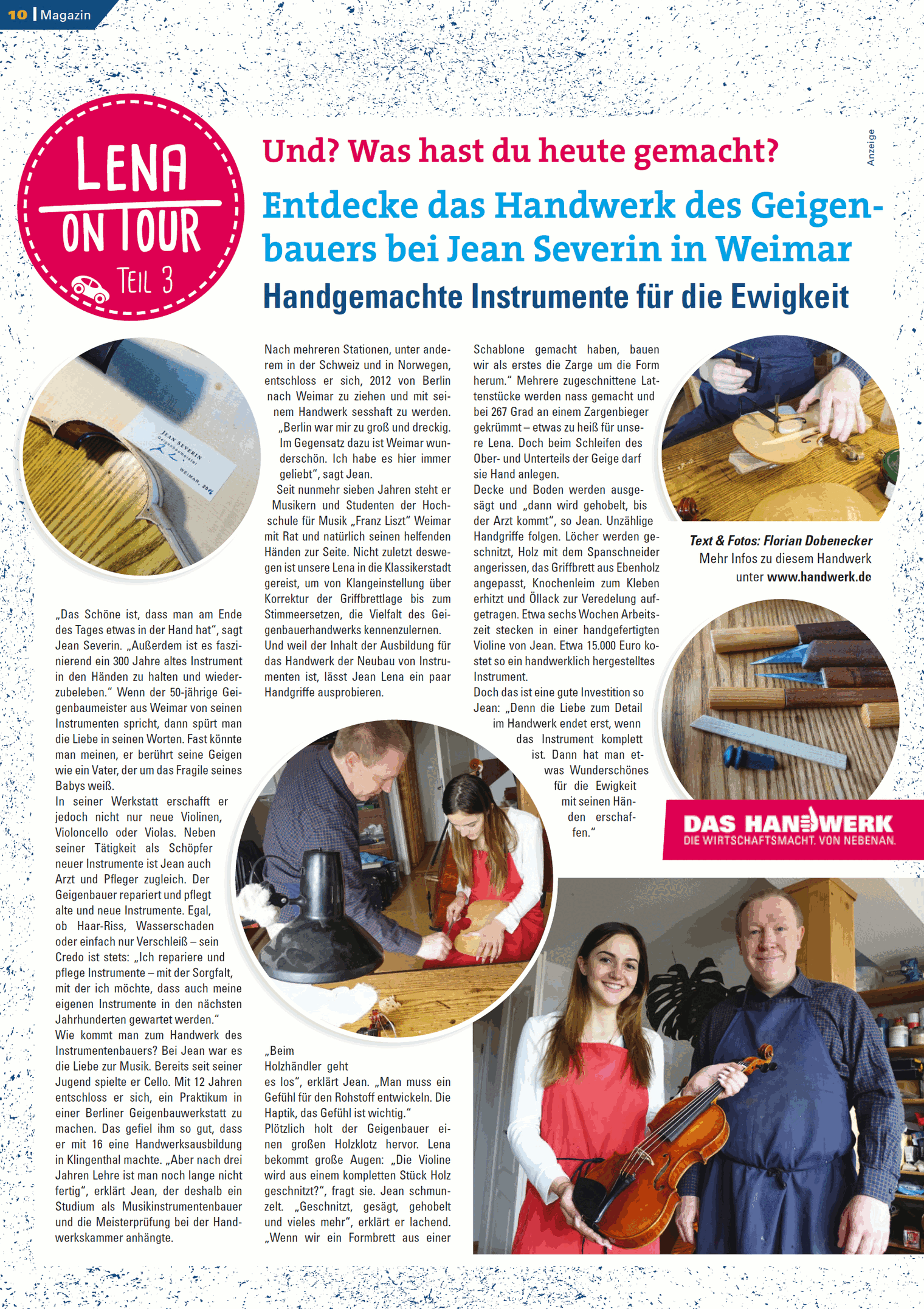 LENA ON TOUR Teil 3, t.akt Magazin Juli 2019