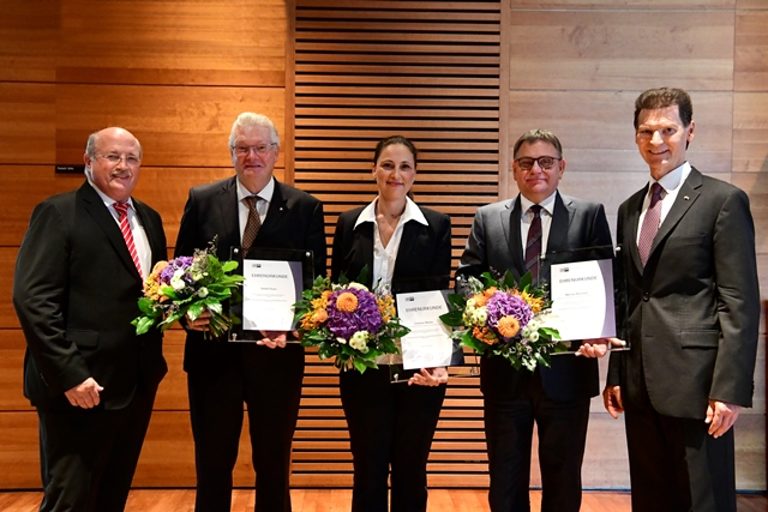 Impressionen vom Gemeinsamen Jahresempfang der Industrie- und Handelskammer Erfurt und Handwerkskammer Erfurt am 29. August 2019 im congress centrum neue weimarhalle in Weimar 