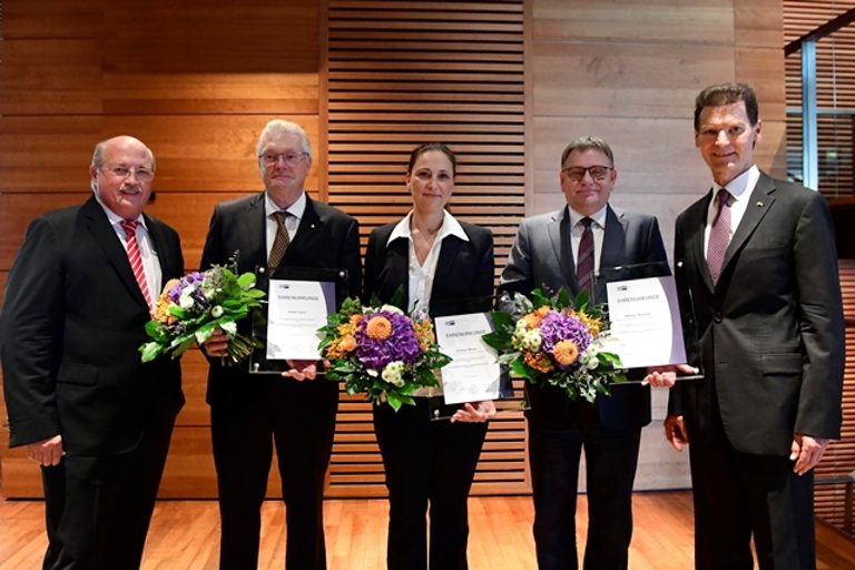 Impressionen vom Gemeinsamen Jahresempfang der Industrie- und Handelskammer Erfurt und Handwerkskammer Erfurt am 29. August 2019 im congress centrum neue weimarhalle in Weimar 