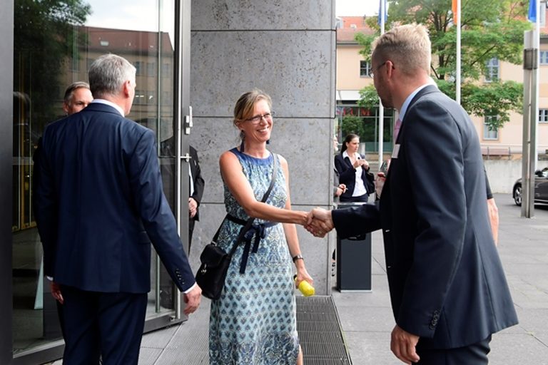 Impressionen vom Gemeinsamen Jahresempfang der Industrie- und Handelskammer Erfurt und Handwerkskammer Erfurt am 29. August 2019 im congress centrum neue weimarhalle in Weimar 