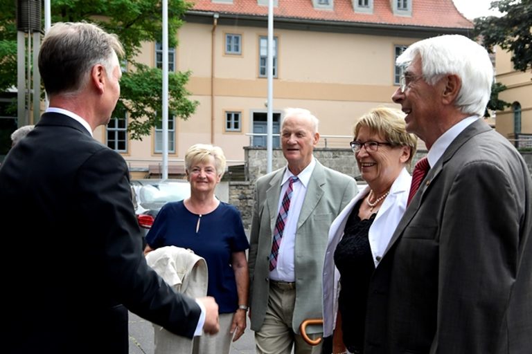 Impressionen vom Gemeinsamen Jahresempfang der Industrie- und Handelskammer Erfurt und Handwerkskammer Erfurt am 29. August 2019 im congress centrum neue weimarhalle in Weimar 