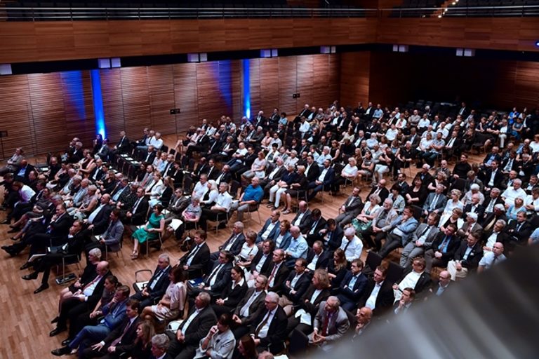 Impressionen vom Gemeinsamen Jahresempfang der Industrie- und Handelskammer Erfurt und Handwerkskammer Erfurt am 29. August 2019 im congress centrum neue weimarhalle in Weimar 