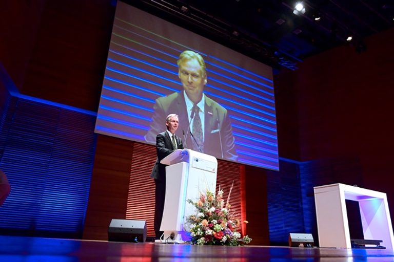 Impressionen vom Gemeinsamen Jahresempfang der Industrie- und Handelskammer Erfurt und Handwerkskammer Erfurt am 29. August 2019 im congress centrum neue weimarhalle in Weimar 