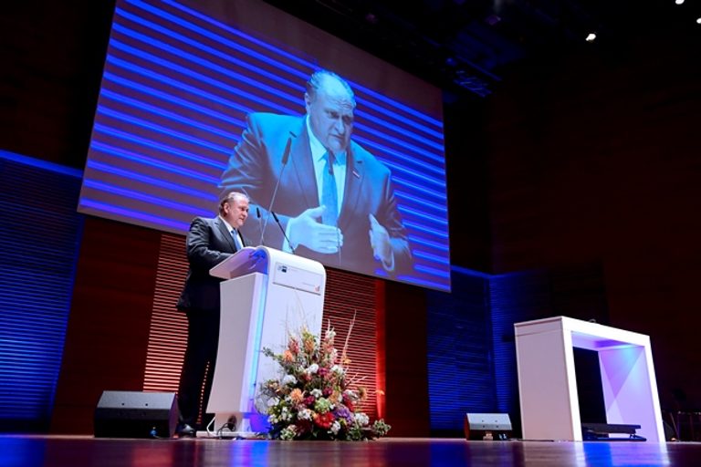 Impressionen vom Gemeinsamen Jahresempfang der Industrie- und Handelskammer Erfurt und Handwerkskammer Erfurt am 29. August 2019 im congress centrum neue weimarhalle in Weimar 