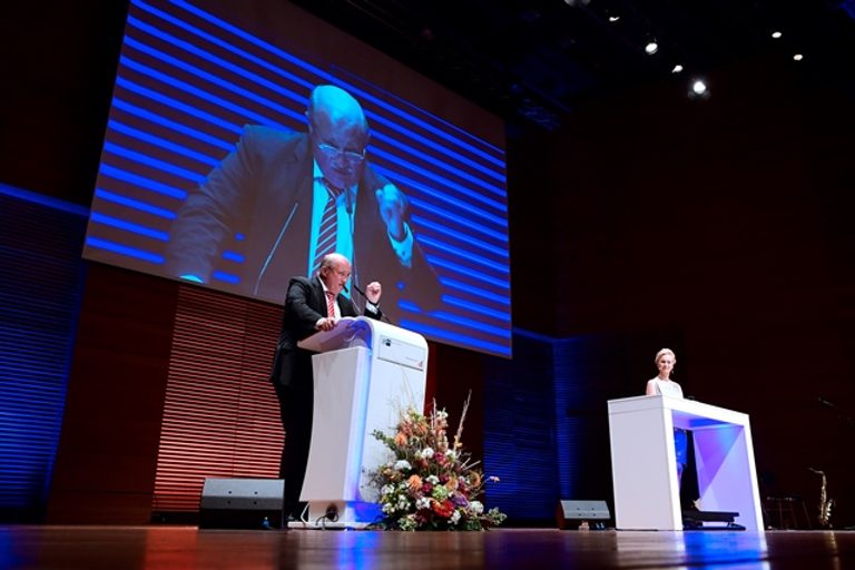 Impressionen vom Gemeinsamen Jahresempfang der Industrie- und Handelskammer Erfurt und Handwerkskammer Erfurt am 29. August 2019 im congress centrum neue weimarhalle in Weimar 