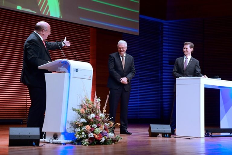 Impressionen vom Gemeinsamen Jahresempfang der Industrie- und Handelskammer Erfurt und Handwerkskammer Erfurt am 29. August 2019 im congress centrum neue weimarhalle in Weimar 