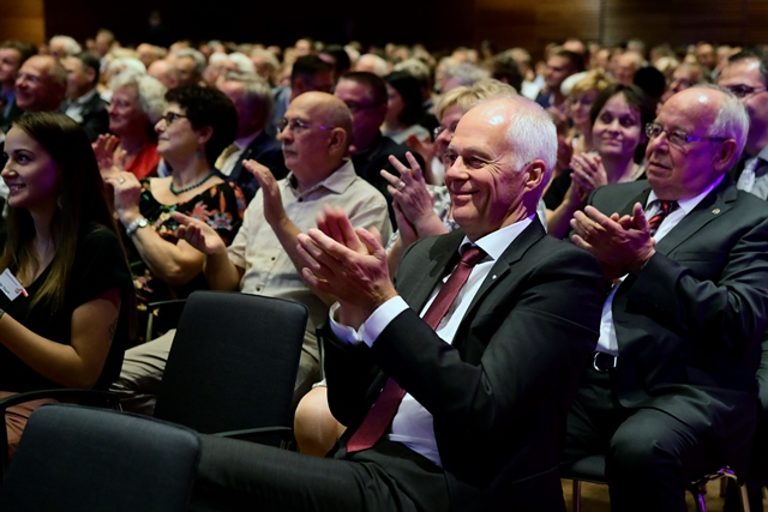 Impressionen vom Gemeinsamen Jahresempfang der Industrie- und Handelskammer Erfurt und Handwerkskammer Erfurt am 29. August 2019 im congress centrum neue weimarhalle in Weimar 