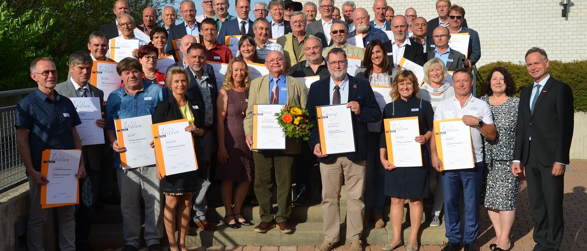 Feierstunde der 25. Betriebsjubilare 2019 Feierstunde der 25. Betriebsjubilare 2019