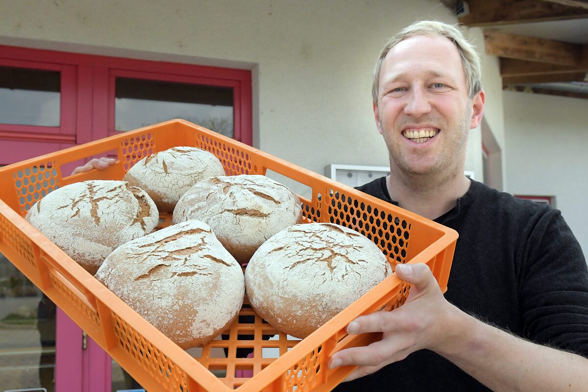 Matthias Bergmann von der Bäckerei Bergmann in Frömmstedt hat mit seiner Firma ein eigenes Projekt gegen Lebensmittelverschwendung gegründet und erfolgreich umgesetzt.