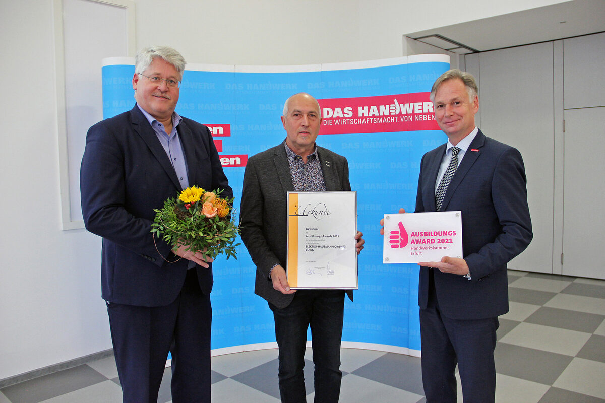 v.li.: Thomas Malcherek, Günter Hausmann, Stefan Lobenstein
