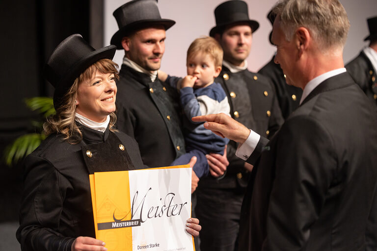 Meisterfeier Handwerkskammer Erfurt auf der Messe Erfurt Schlagwort(e): lth Handwerk HWK Meisterbriefe