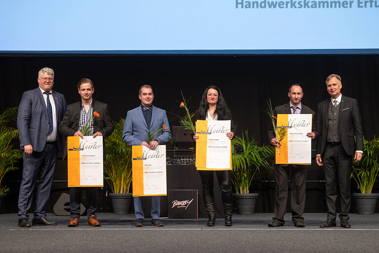 Meisterfeier Handwerkskammer Erfurt auf der Messe Erfurt Schlagwort(e): lth Handwerk HWK Meisterbriefe