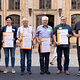 Ehrung von Handwerksbetrieben zum 25-jährigen Jubiläum durch die Handwerkskammer Erfurt. Schlagwort(e): lth Handwerk
