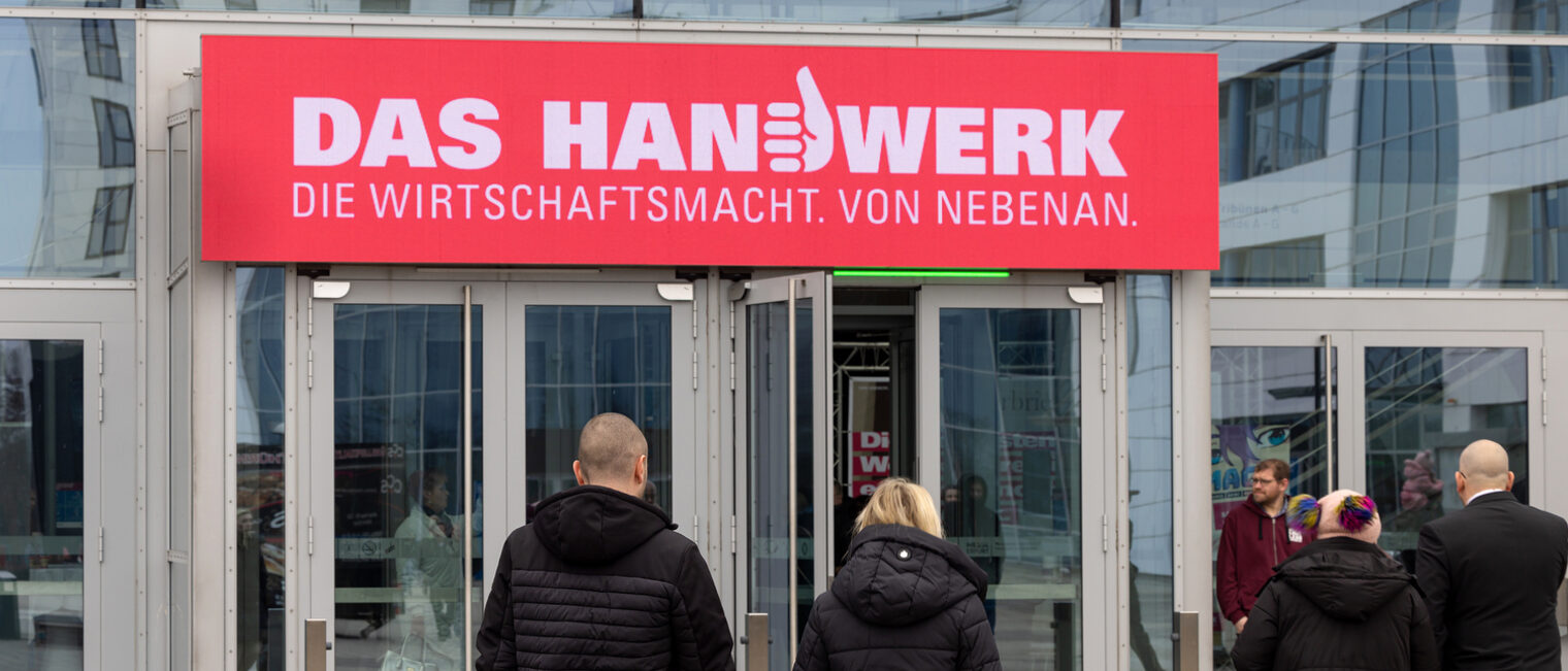 Meisterfeier der Handwerkskammer Erfurt in der Messehalle 1. Schlagwort(e): lth Handwerk