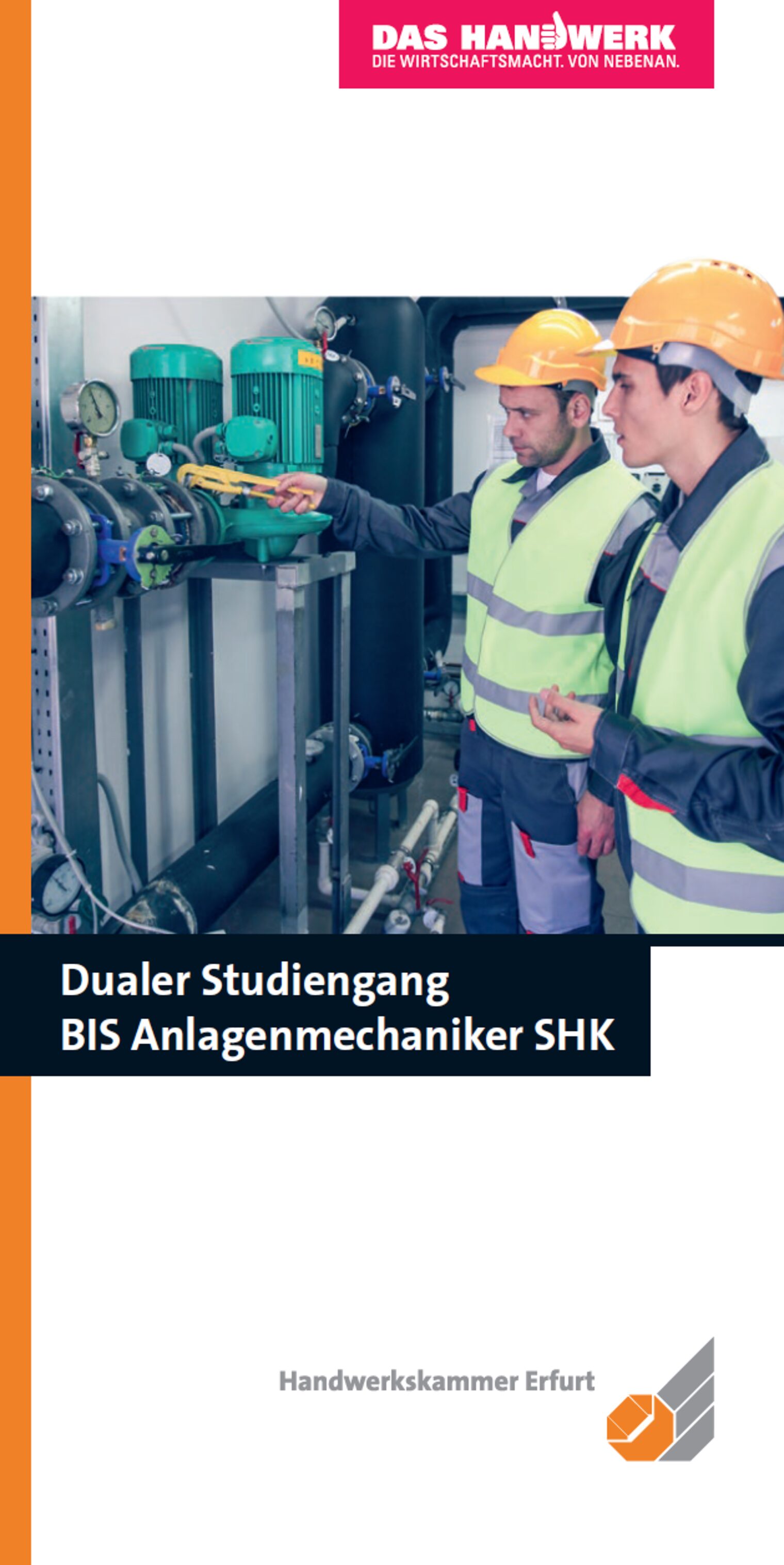 Dualer Studiengang BIS Anlagenmechaniker SHK