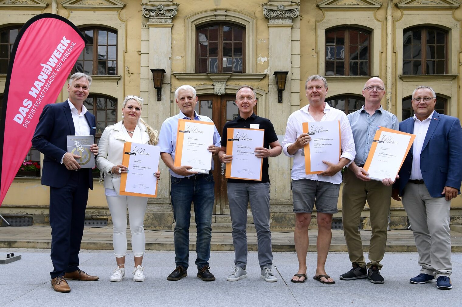 25 Jahre erfolgreich am Markt: Wir gratulieren unseren 25-jährigen Betriebsjubilaren herzlich!