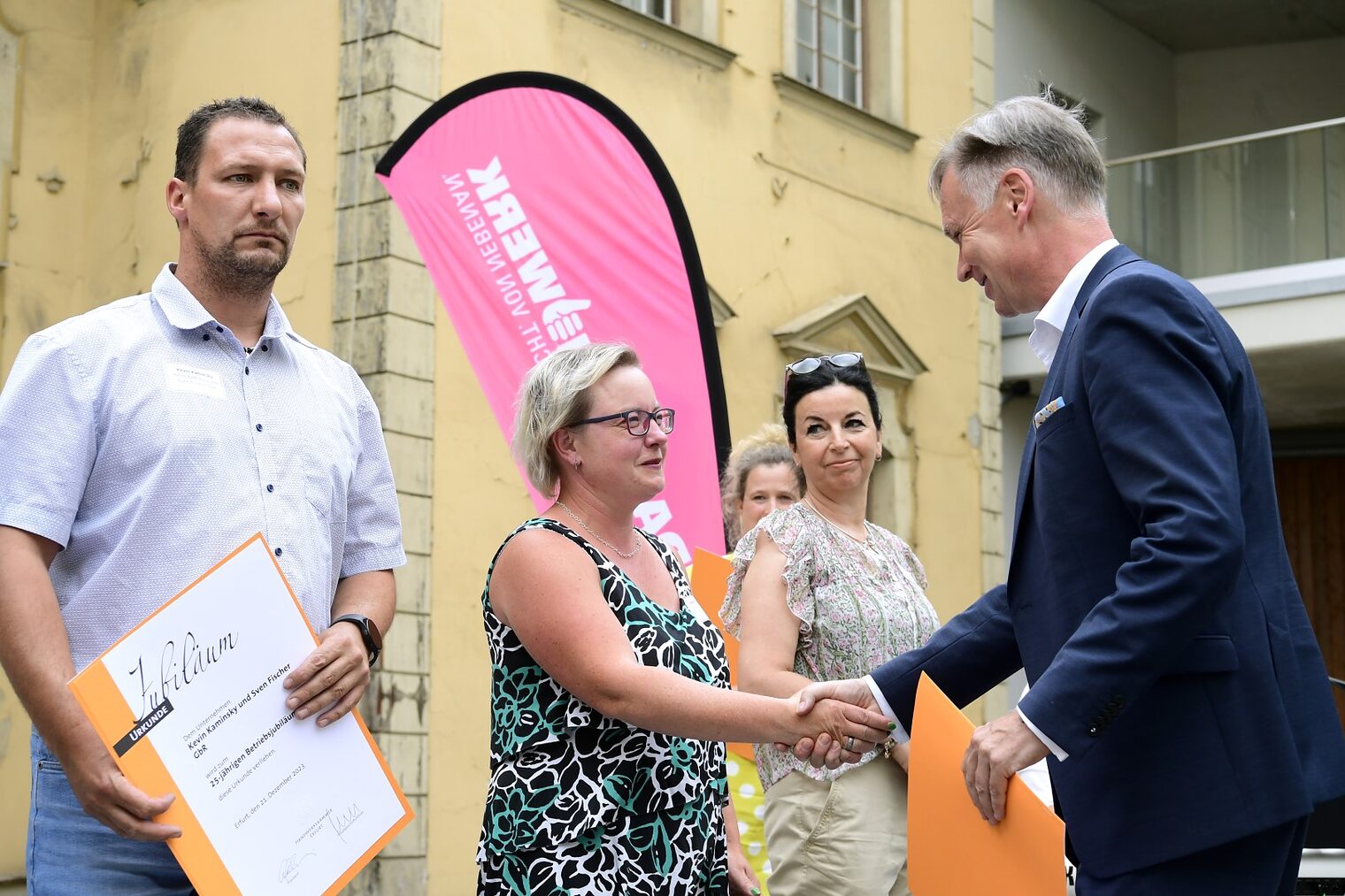 25 Jahre erfolgreich am Markt: Wir gratulieren unseren 25-jährigen Betriebsjubilaren herzlich!