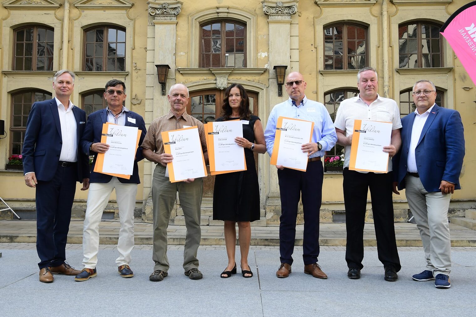 25 Jahre erfolgreich am Markt: Wir gratulieren unseren 25-jährigen Betriebsjubilaren herzlich!