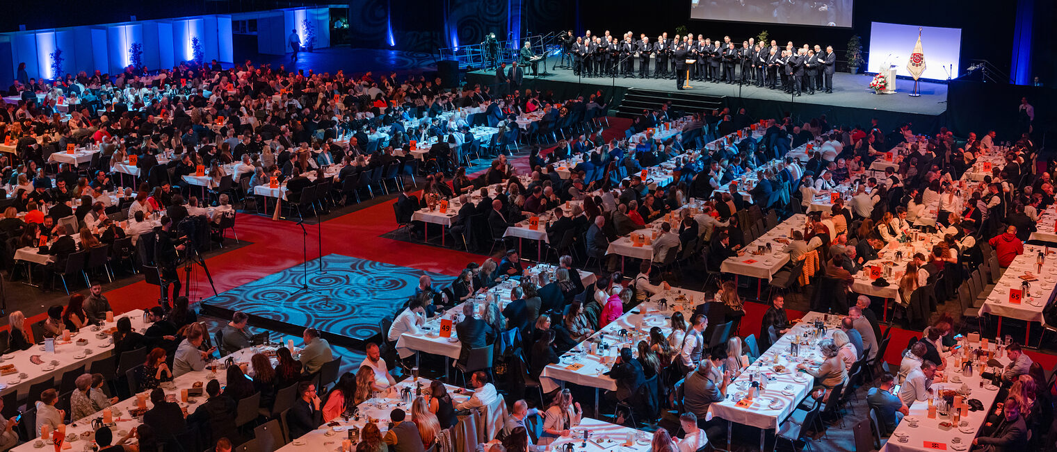 Meisterfeier 2024 der Handwerkskammer Erfurt auf der Messe. Schlagwort(e): lth